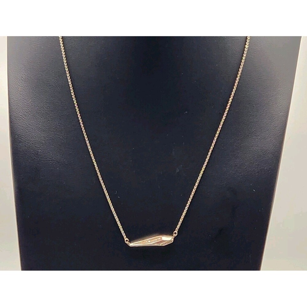 Kendra Scott Tabitha Pendant Gold Tone Necklace #10